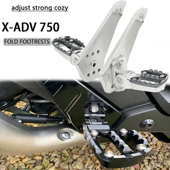 2021 2022 Motociklo Aliuminio Lydinio Lankstymo Pakojos HONDA XADV X-adv 750 XADV750 Galiniai Pedalo Koja Stovi Koja Vinys