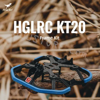 HGLRC KT20 2inch FPV Cinewhoop Drone Pakeitimo 90mm 3K Anglies Pluošto Rėmas Rinkiniai
