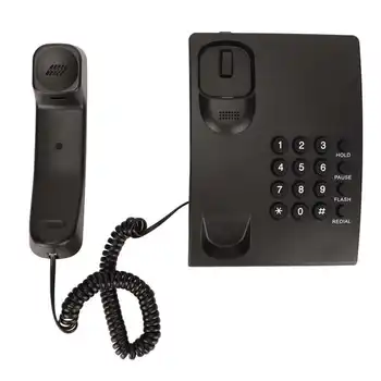 Darbalaukio Sienos Montuojamas Corded Telefonas vidaus reikalų Fiksuoto Telefono laisvų Rankų Išjungti Funkciją, Paskutinio Numerio Perrinkimas P T Režimas karšto