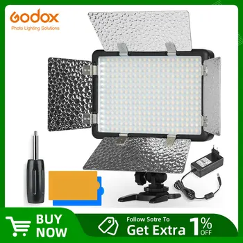 Godox LF308D LF308Bi 18W 308pcs Granules, LED Blykstė Smartfon APP 2.4 G Bevielio Valdymo, Vestuvių Fotografija, Vaizdo Įrašas