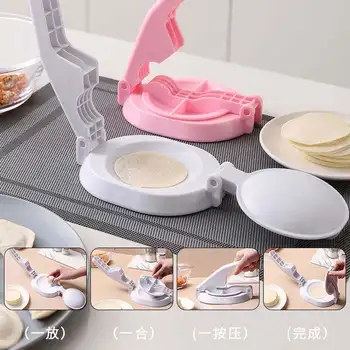 Kukulis Wrapper Pelėsių Rankinis Presavimo Wrapper ABS Medžiagos, galima Skalbti Namų Virtuvėje Nauja Priemonė Paprasta, taupantis