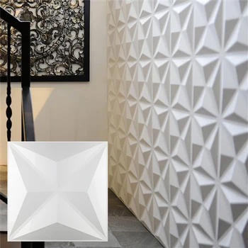 30cm 3D Plastmasės liejimo formas 3D Plytelių Plokštės Pelėsių Gipso Sienos Akmens Sienos Meno Dekoro Plastinės Formos 3D Sieninės Lipdukas Lubų dengiamasis