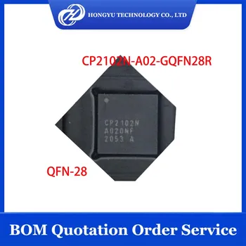 5 - 50 Vnt/Daug CP2102N-A02-GQFN28R CP2102N A02 GQFN28R CP2102 CP CP2102N-A02 IC USB UART BRIDGE QFN-28 Naujų Chipsetu Sto