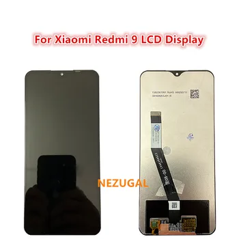 Rodyti Xiaomi Redmi 9 LCD Ekranas Jutiklinis Ekranas Su Frame skaitmeninis keitiklis Asamblėjos Pakeitimo Rodyti Redmi 9 LCD Ekranas