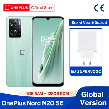OnePlus Nord N20 SE N 20 Pasaulio Versija 4GB 128GB 33W SUPERVOOC 5000mAh Baterijos Mobiliųjų Telefonų 50MP Kameros mobilusis telefonas