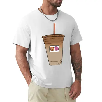 Dunkin Donuts Lediniame Kavos T-Shirt greitai džiūsta t-shirt tees marškinėliai grafinis tees vyriški t shirts