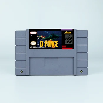 Veiksmo Žaidimas, skirtas D-Force - JAV ar EUR versija Kasetę galima SNES Žaidimų Konsolės