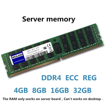 DDR4 Ram Server Memory 8GB 16GB 32GB PC4 2400MHz 2133MHz 2666MHz 2133P 2400T 2666V REG ECC Paramos X99 Plokštė