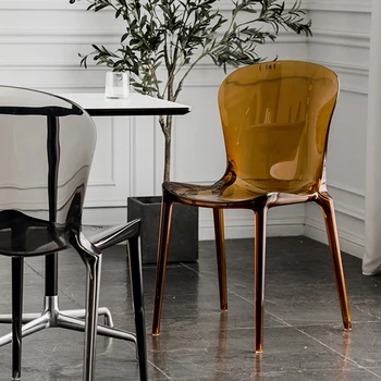Nešiojamų Kojų Poilsio Kambarį Kėdė Modernus, Ergonomiškas Kėdės Sudaro Atsipalaiduoti Unikalus Plastiko Sillas Nordicas Baldai