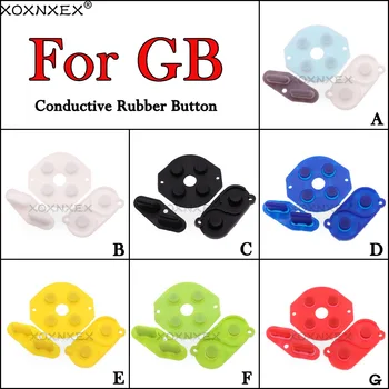 XOXNXEX 10set nauja Laidžių klijų Nintendo game boy klasikinis GB silikono guma klavišą pad Konsolė DMG Sistema