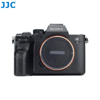JJC Fotoaparato korpuso Lipdukas Apsauginės Odos Plėvelės Rinkinys Pasirinktinis Tilptų Sony A7III, A7RIII Anti-Scratch 3M Lipdukas plokštės Juoda