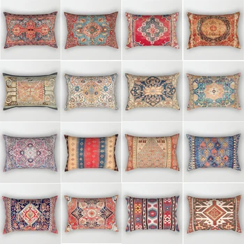 30x50cm Maroko stiliaus Užvalkalas Classic vintage Spausdinti pagalvėlė padengti Gyvenamasis Kambarys sofos, Automobilio Kėdutė, Namų Dekoro Užvalkalas
