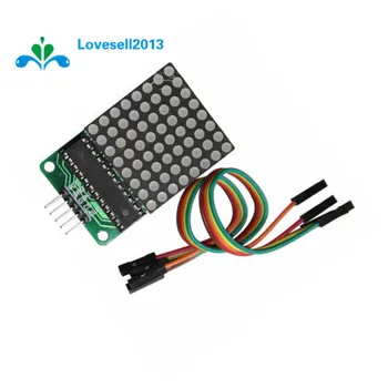 MAX7219 Dot Led Matrica Modulis MCU LED Ekranas Valdymo modulių Rinkinys, Skirtas 